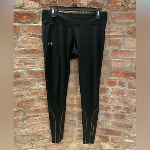 Under Armour Black Athletic Leggings, Size M